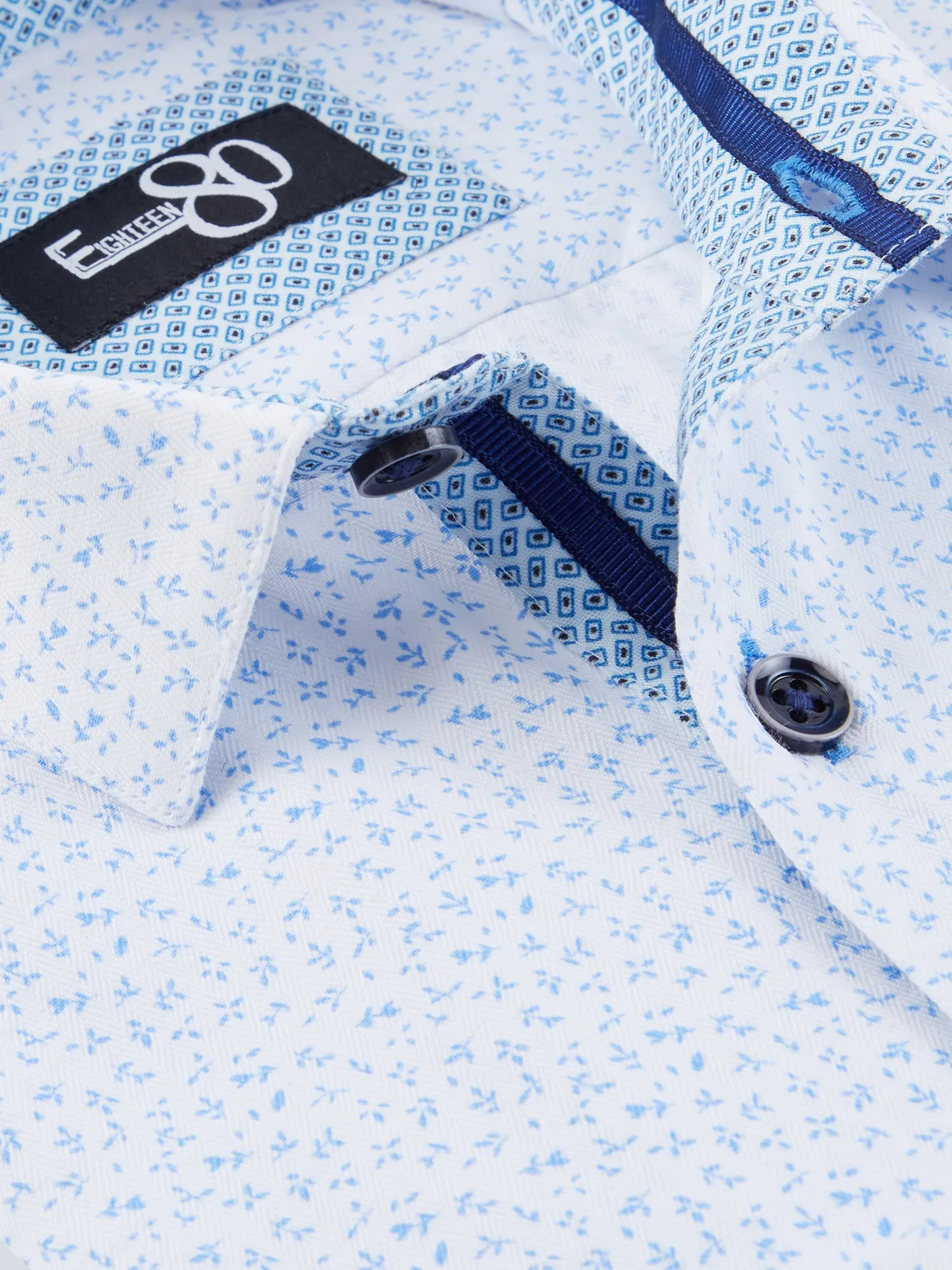 1880 CLUB Boys Henley Ben Fashion Shirt