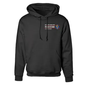 1st Battalion 4th Marines Proud Veteran Hoodie