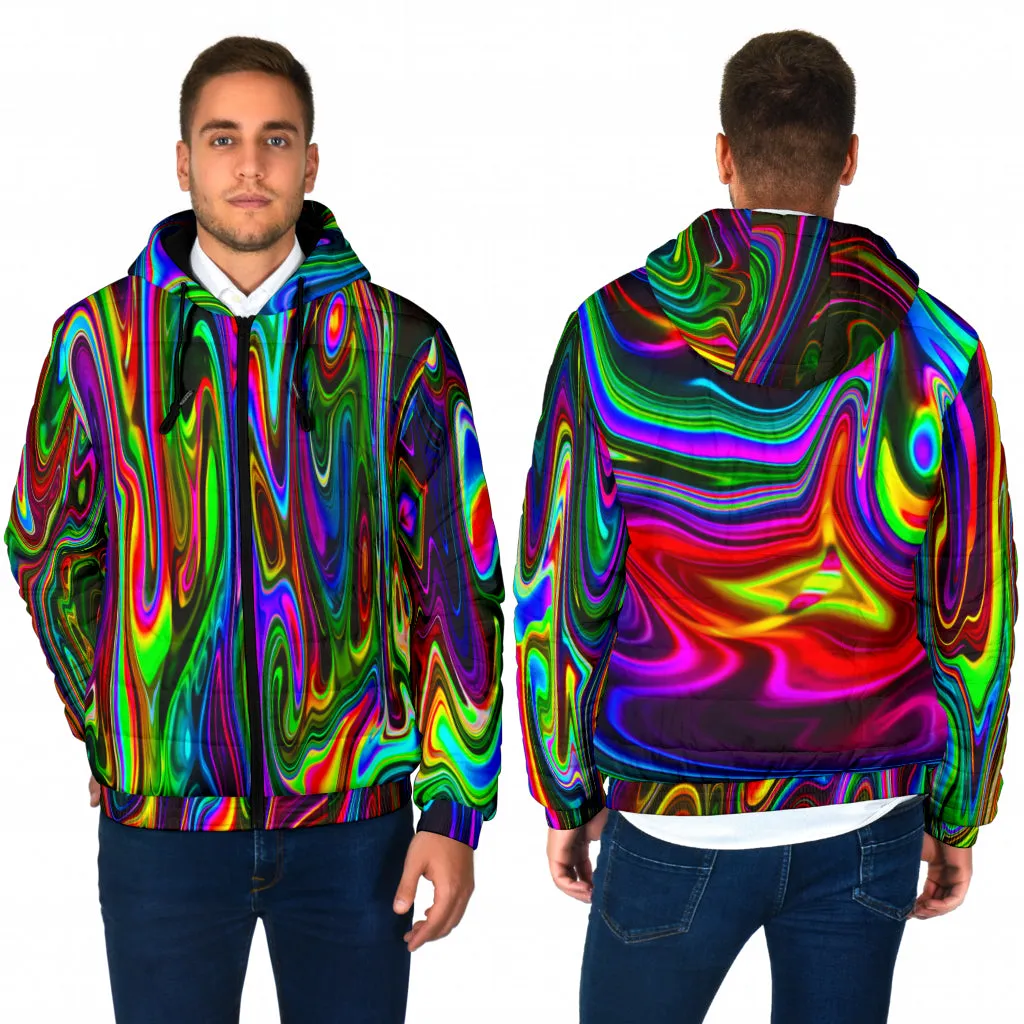 ACID DROP WINTER HOODED JACKET | PSYCHEDELIC POUR HOUSE