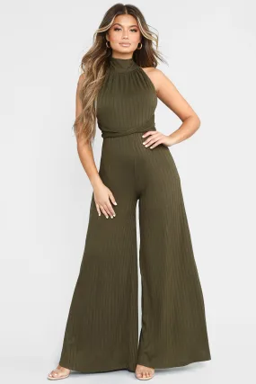 All In All Multi Way Jumpsuit - Olive