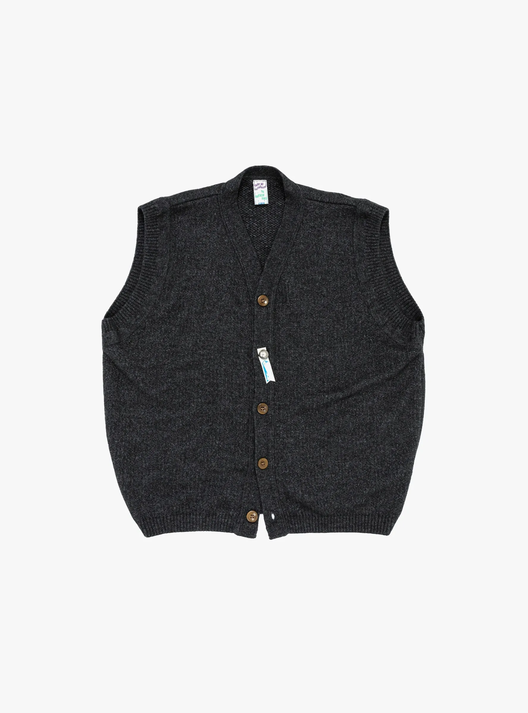 Alpaca Vest Grey