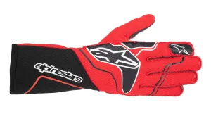 ALPINESTARS 3550123_13_XL TECH 1-ZX v3 Racing gloves, FIA 8856-2018, black/red, Size XL