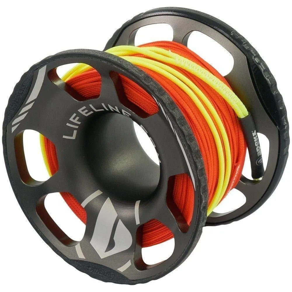 Apeks High Visibility Lifeline Spool - 60m (new version)