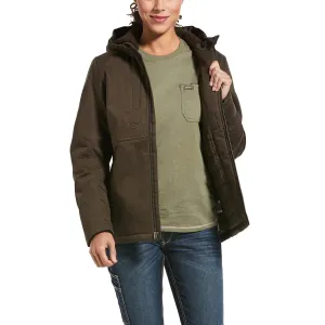 Ariat  | Women's Rebar DuraCanvas Insulated Jacket | Wren