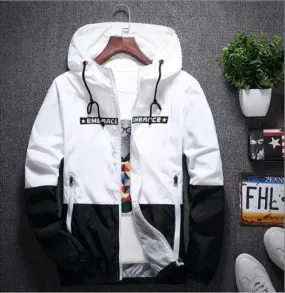 Autumn Bomber Hooded Jacket