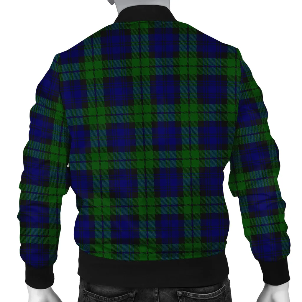 Bannatyne Tartan Bomber Jacket with Family Crest