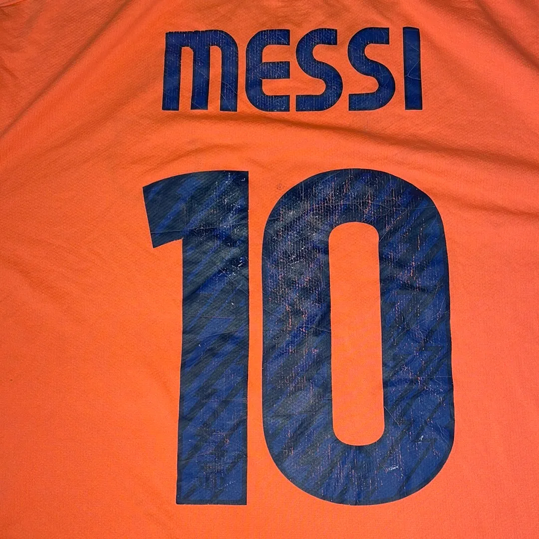 Barcelona 2009-2010 Away Shirt - MESSI 10 - Extra Large Adult - Good Condition