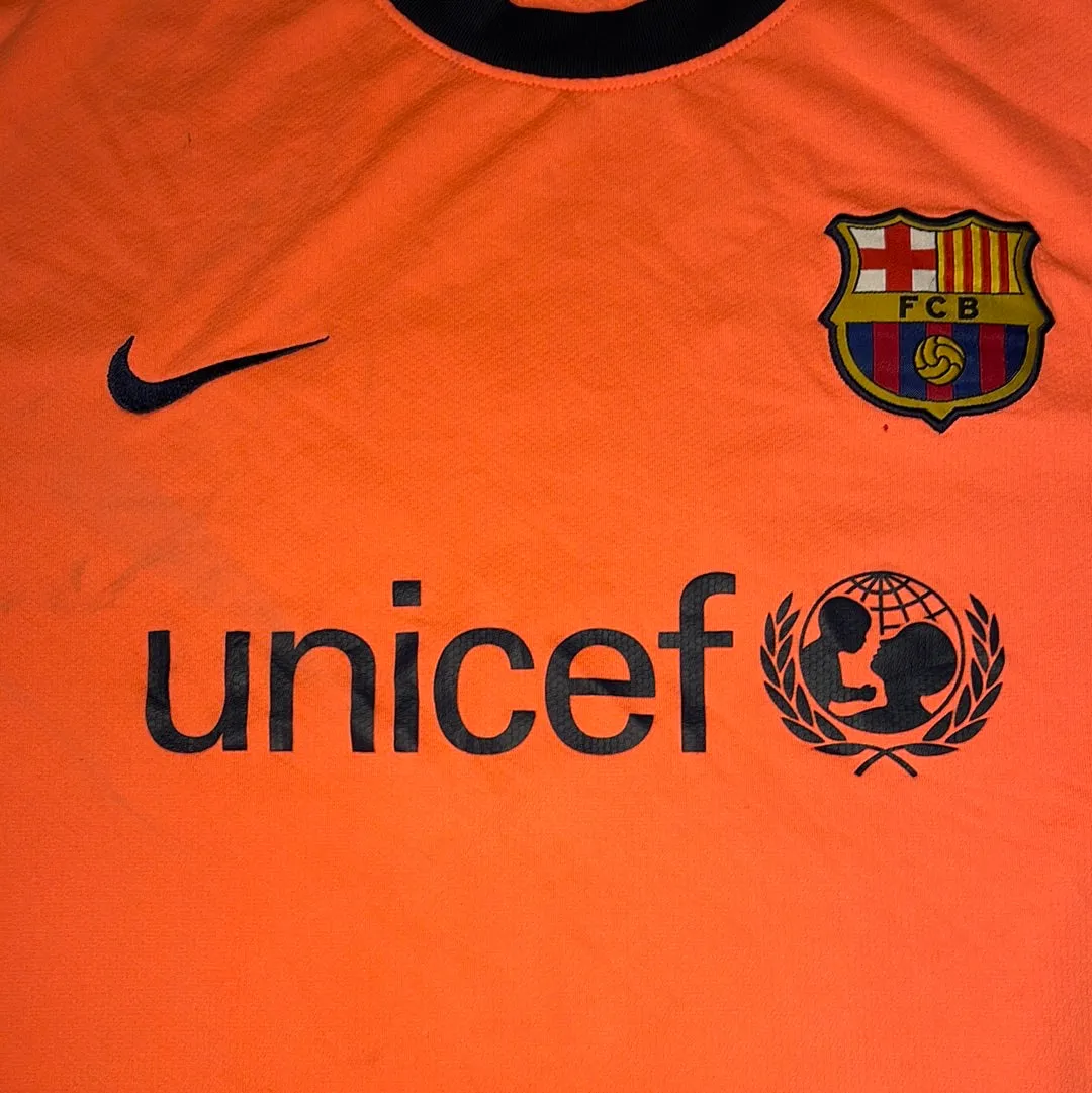 Barcelona 2009-2010 Away Shirt - MESSI 10 - Extra Large Adult - Good Condition