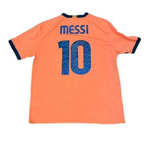 Barcelona 2009-2010 Away Shirt - MESSI 10 - Extra Large Adult - Good Condition