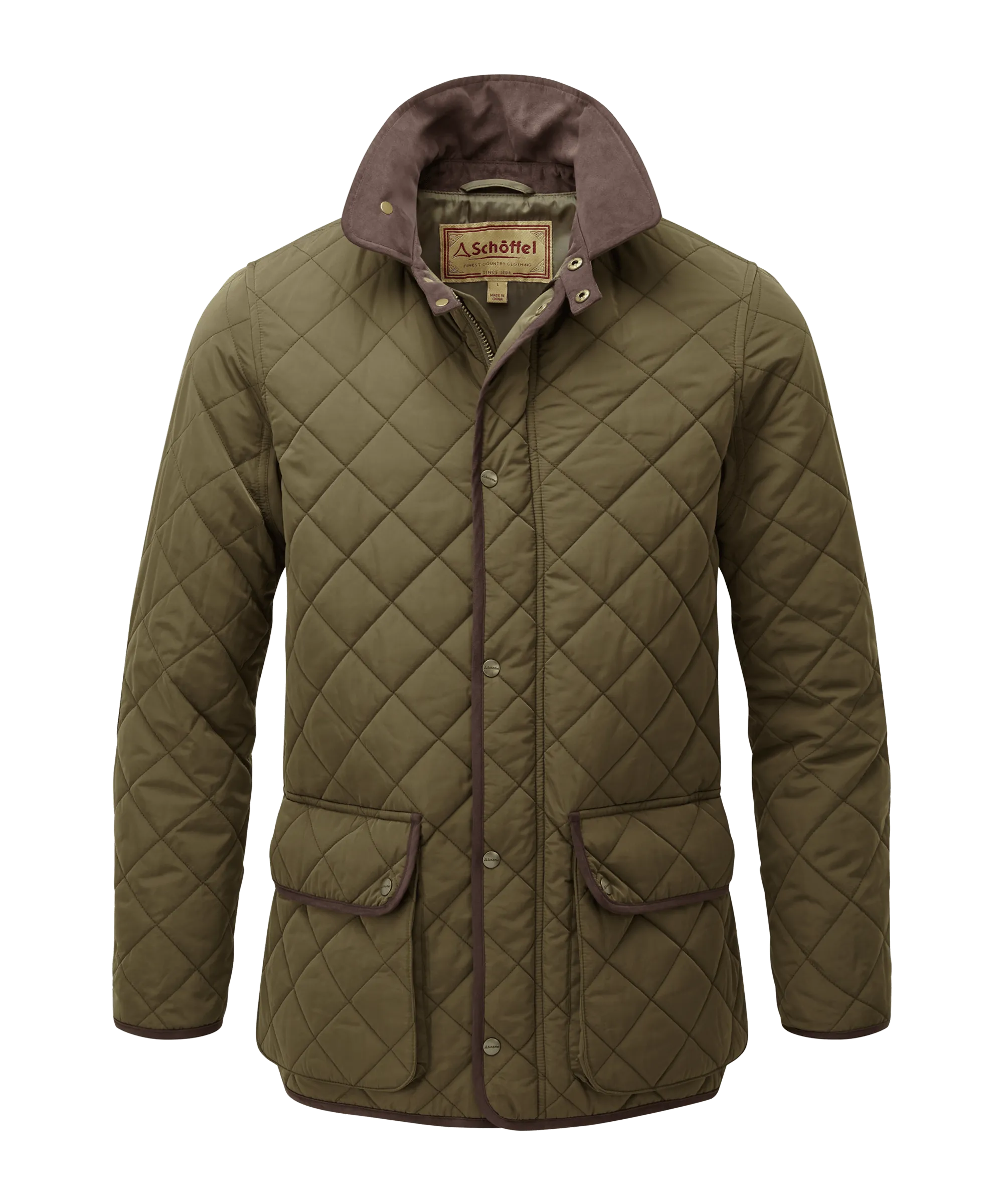 Barrowden Quilt Jacket - Olive