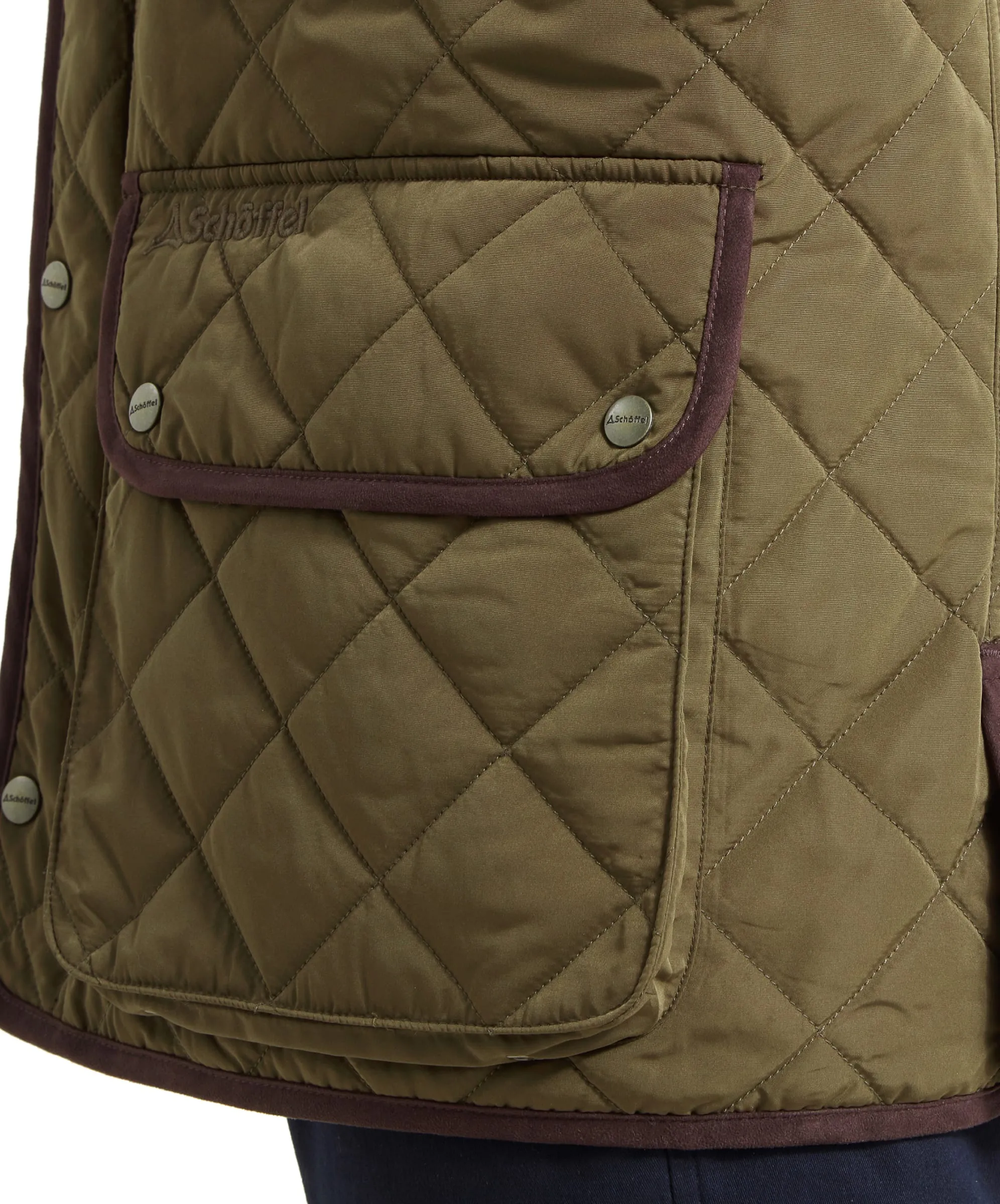 Barrowden Quilt Jacket - Olive