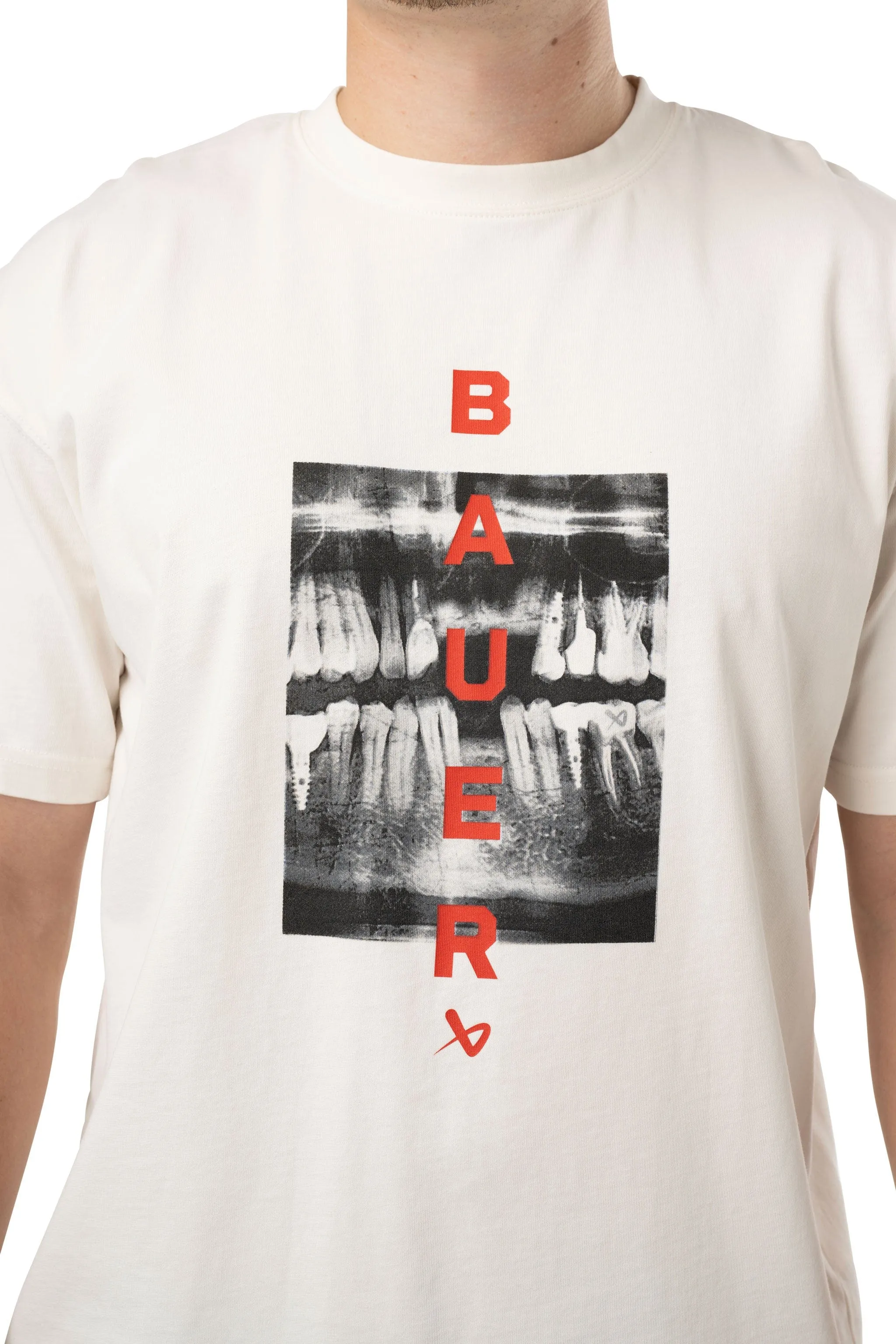 Bauer Acidwash Photoreel Shortsleeve Shirt - White