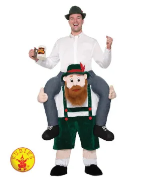 BEER BUDDY PIGGY BACK COSTUME, ADULT