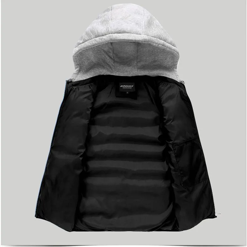 Bubble vest with hood - warm and comfortable vest