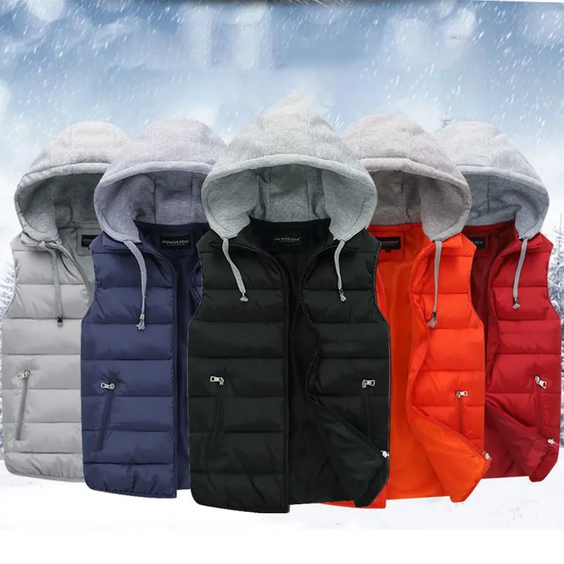 Bubble vest with hood - warm and comfortable vest