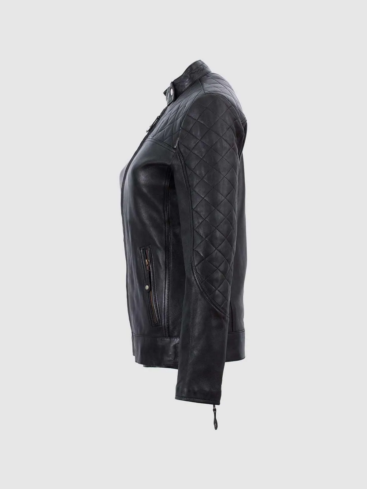 Cafe Racer Leather Jacket