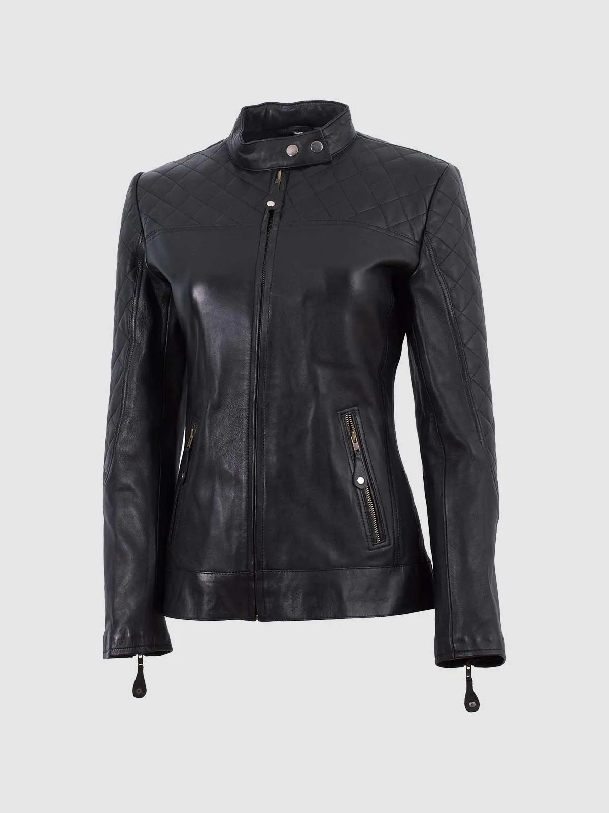 Cafe Racer Leather Jacket