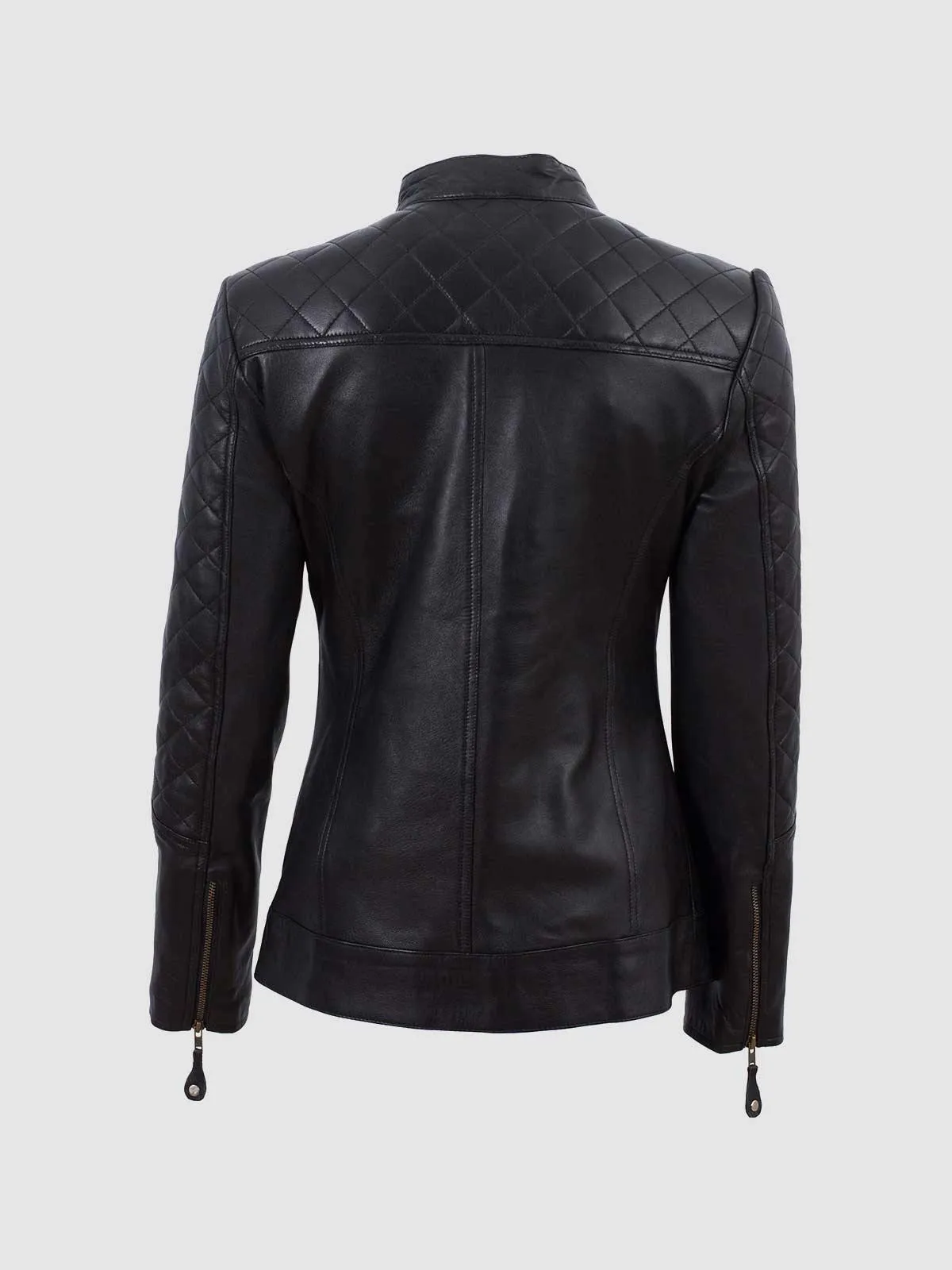 Cafe Racer Leather Jacket