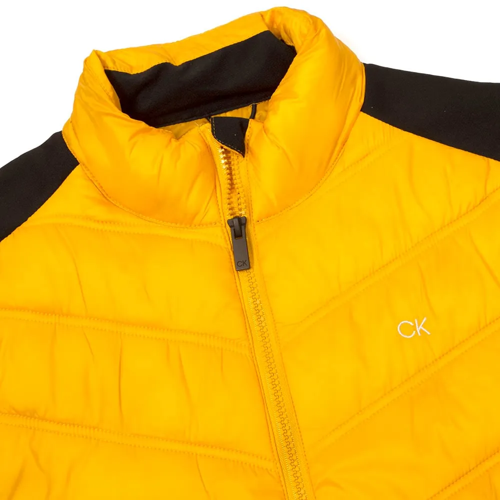 Calvin Klein Frontera Hybrid Jacket - Mustard/Black