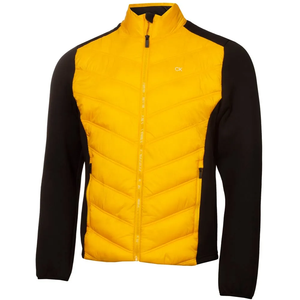 Calvin Klein Frontera Hybrid Jacket - Mustard/Black