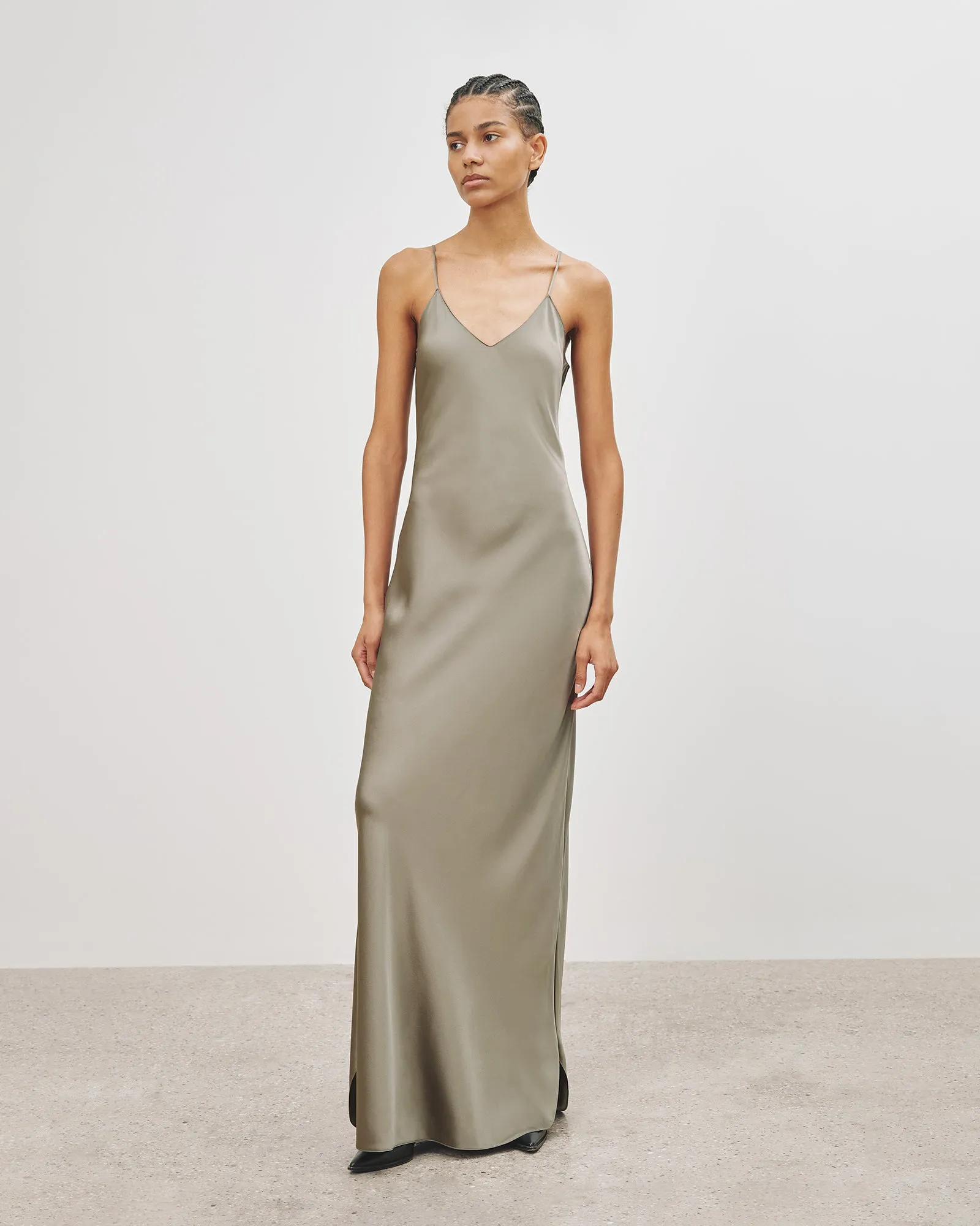 CAMI SILK GOWN