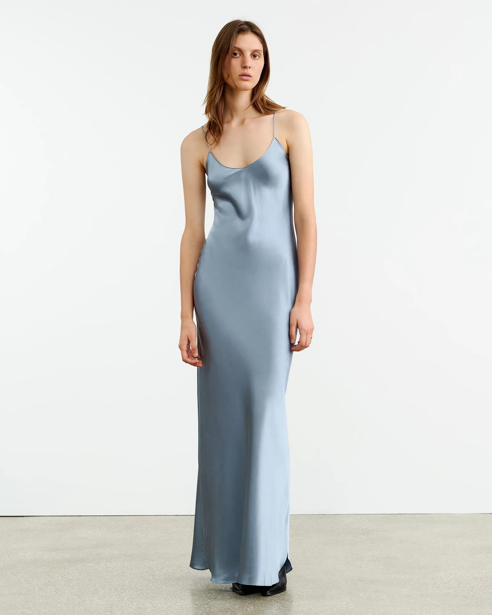 CAMI SILK GOWN