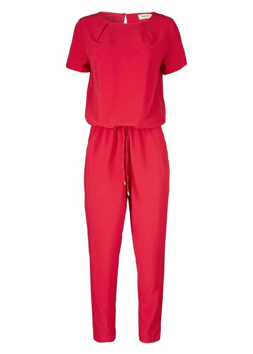 Campell jumpsuit - Winter Red