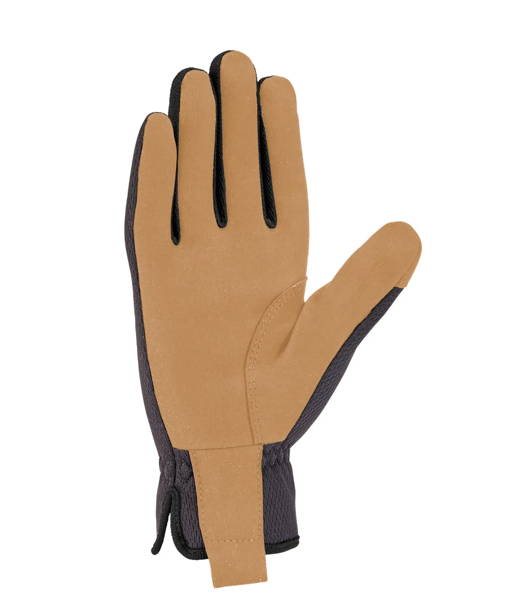 Carhartt Men's High Dexterity Open Cuff Gloves - Black Barley