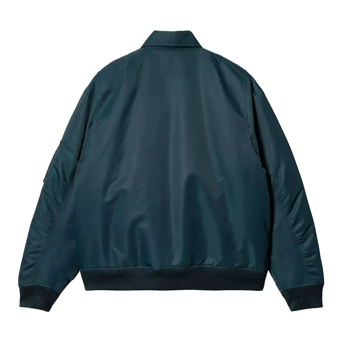 Carhartt WIP Olten Bomber Jacket - Duck Blue / Turmeric