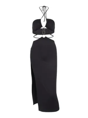 Carma Slit Midi Dress