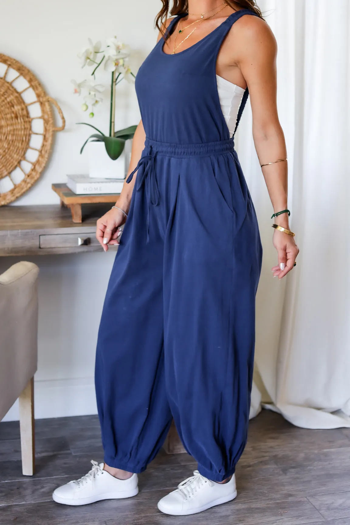 Caroline Jumpsuit- Navy