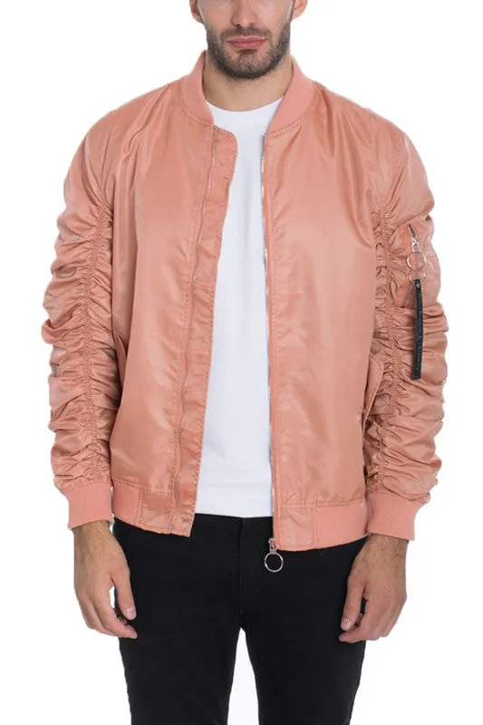 Casual MA-1 Flight Lined Bomber Jacket