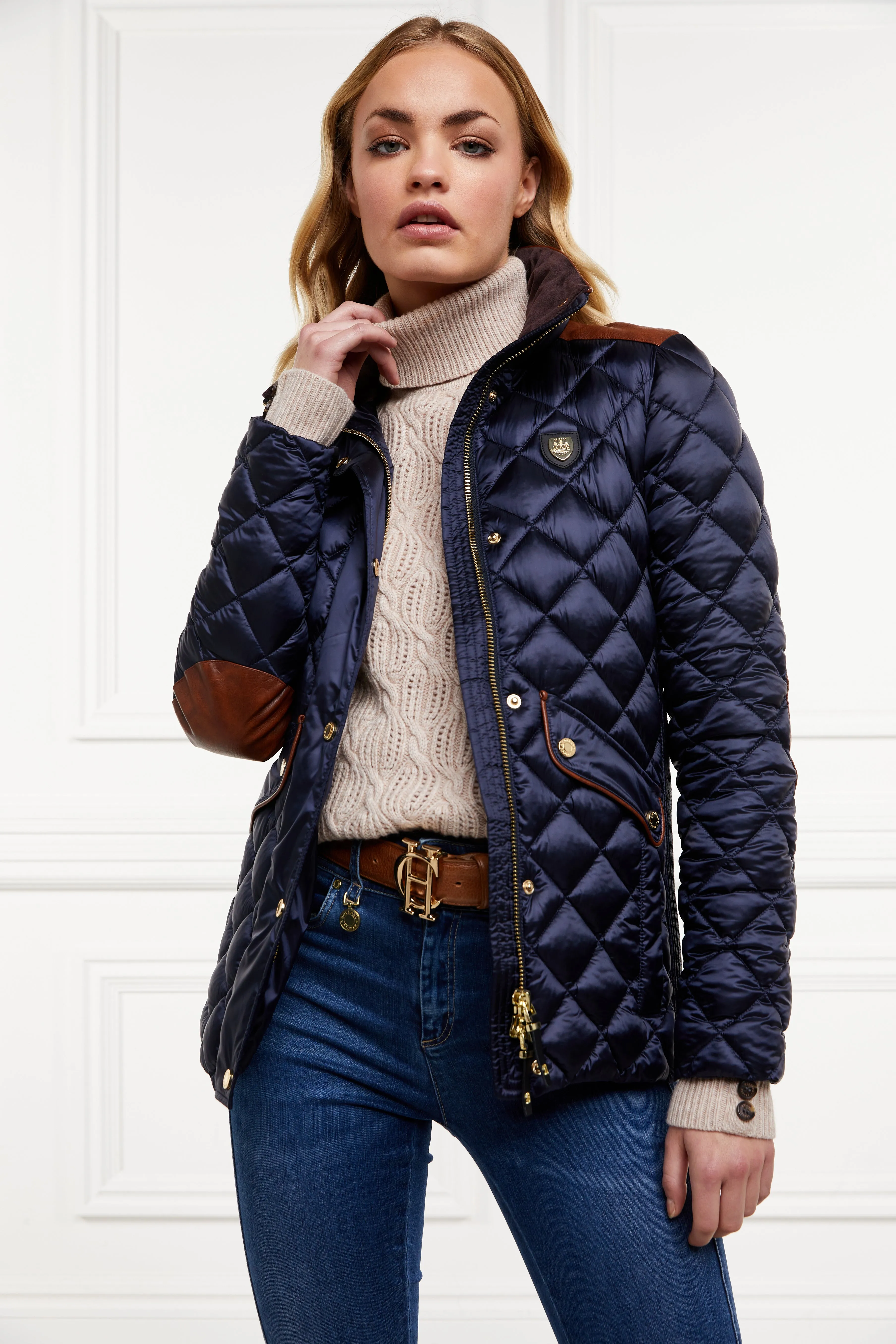 Charlbury Quilted Jacket (Ink Navy)