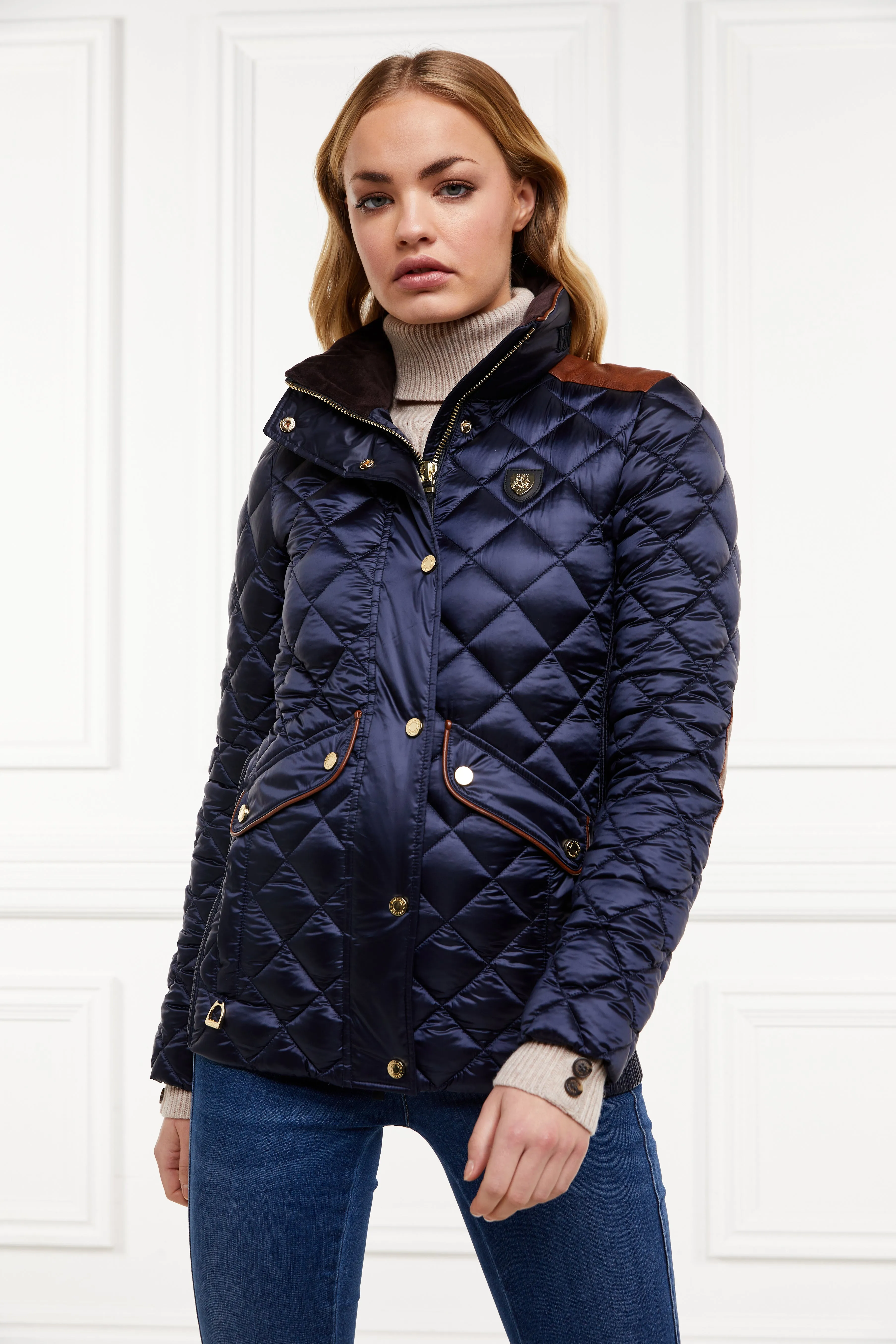 Charlbury Quilted Jacket (Ink Navy)