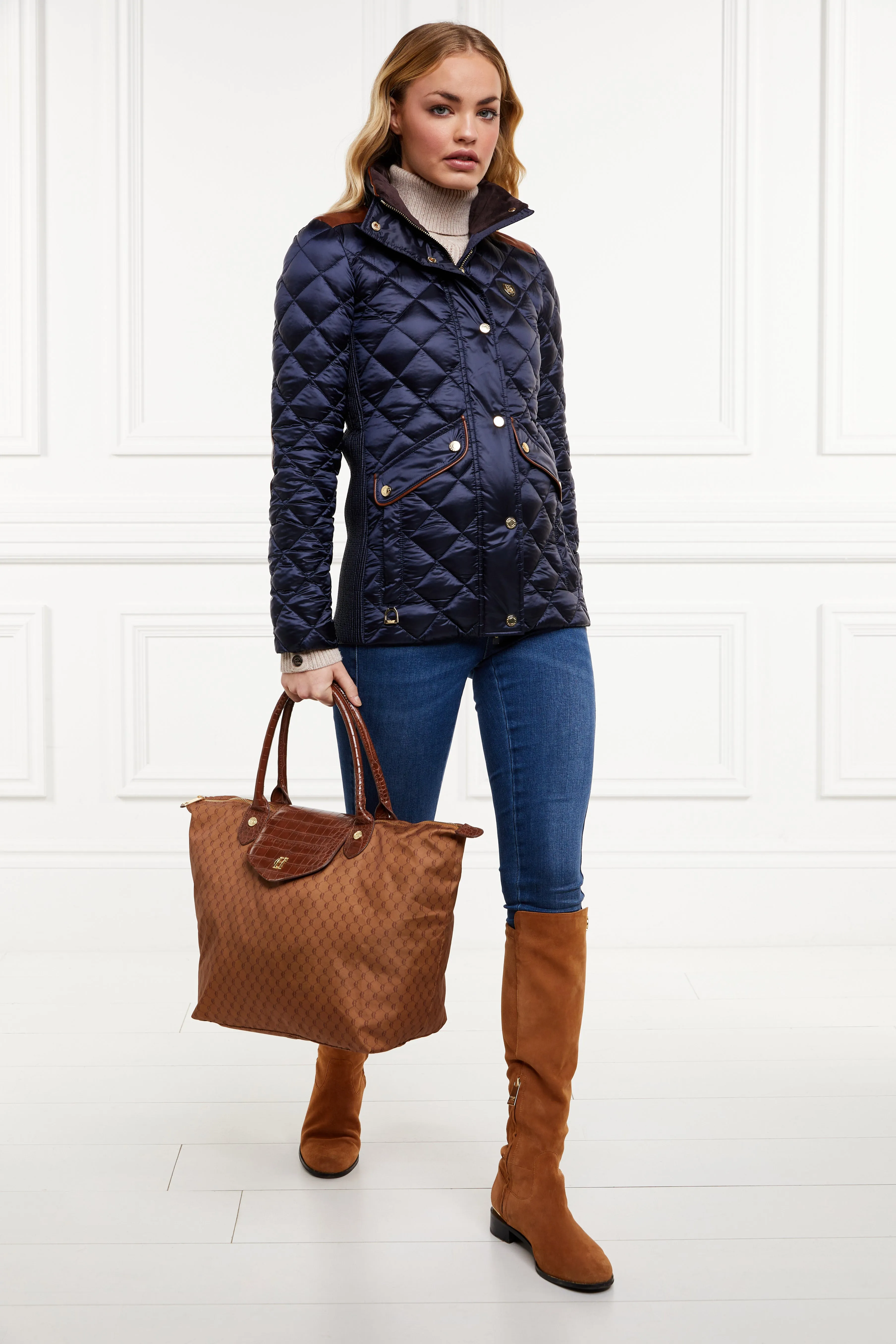 Charlbury Quilted Jacket (Ink Navy)