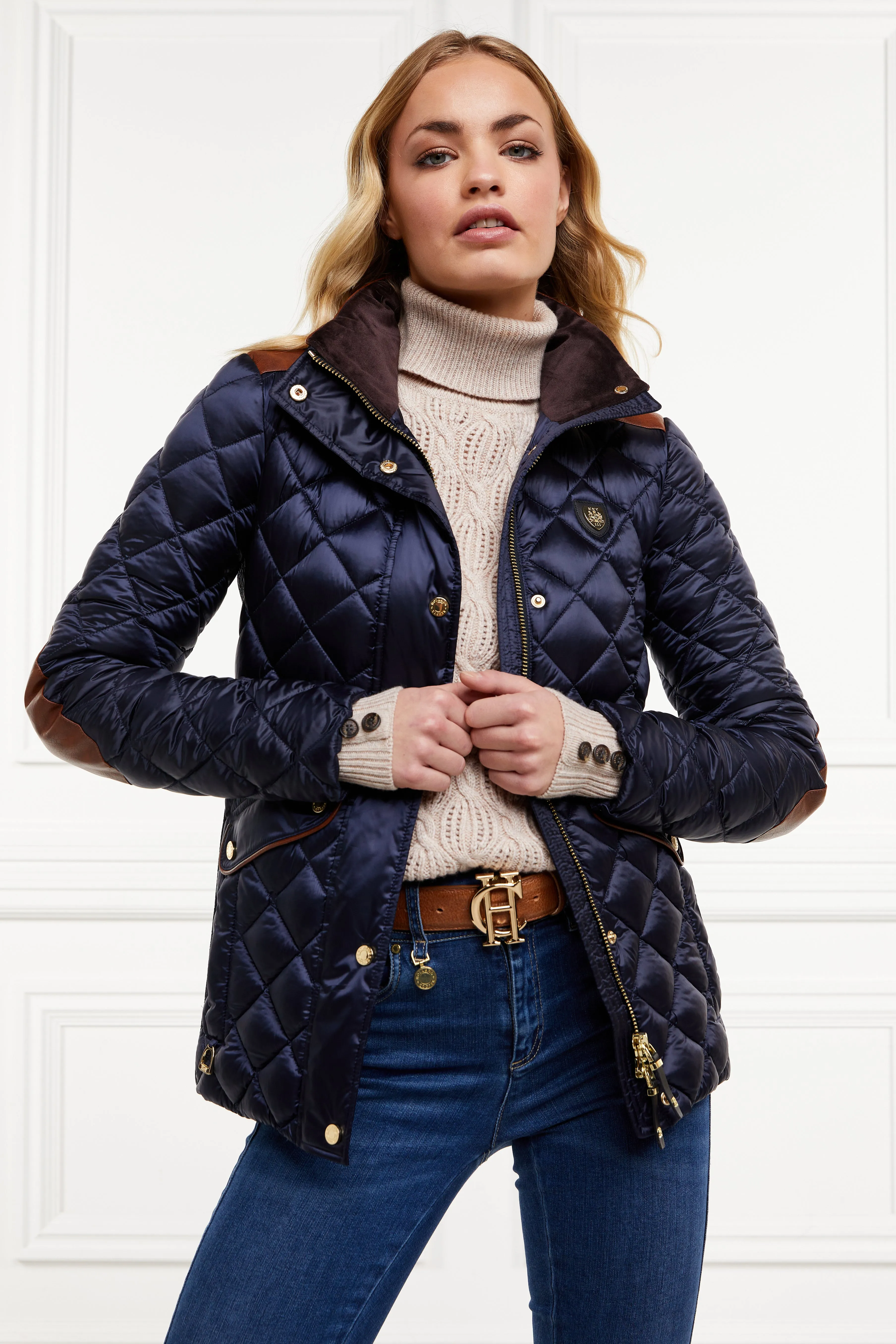 Charlbury Quilted Jacket (Ink Navy)