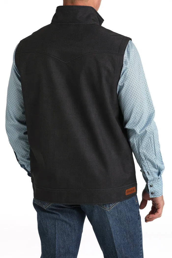 Cinch Men's Charcoal Bonded Concealed Carry Vest