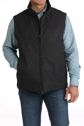 Cinch Men's Charcoal Bonded Concealed Carry Vest