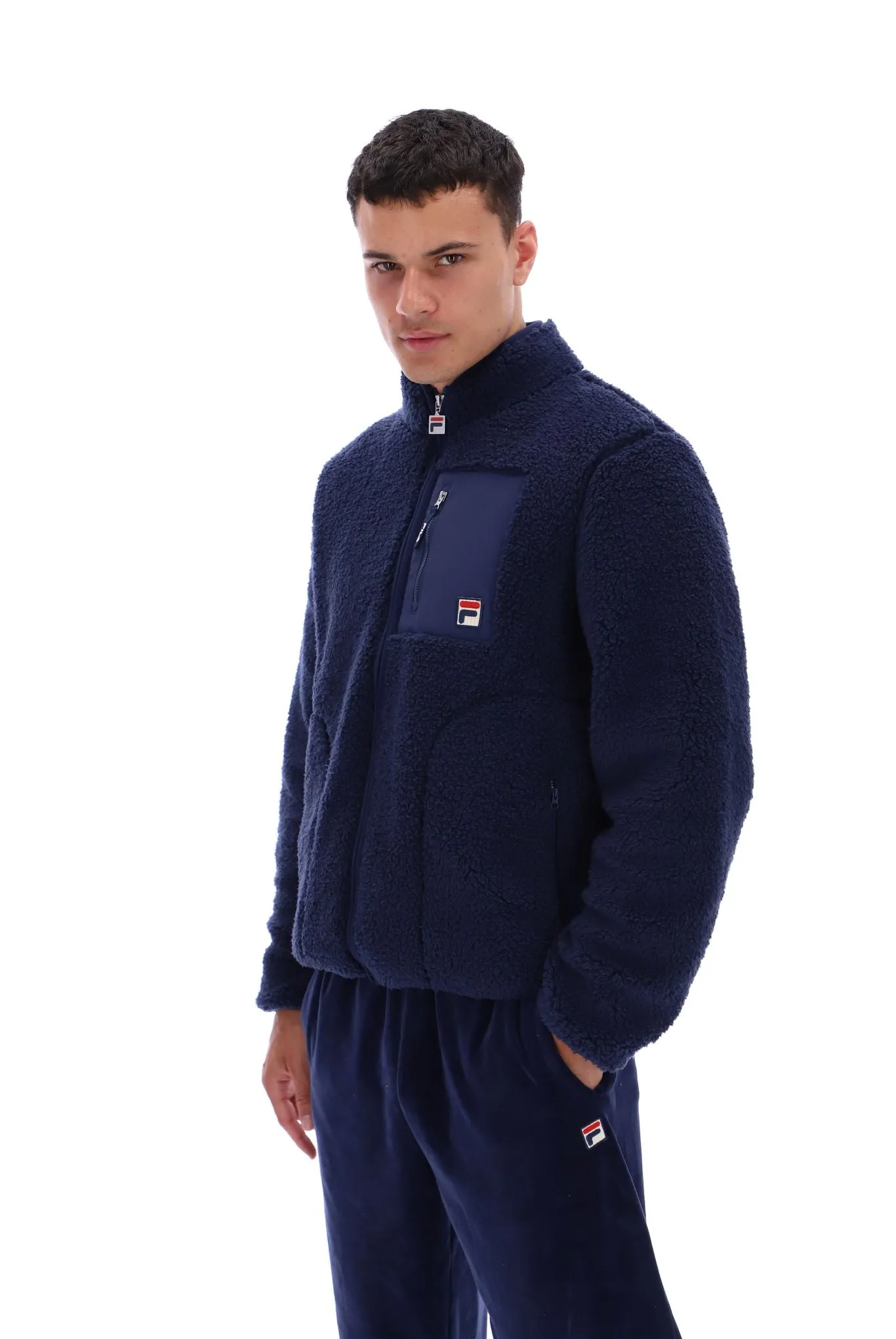 Cormac Tonal Zip Through Fleece Jacket