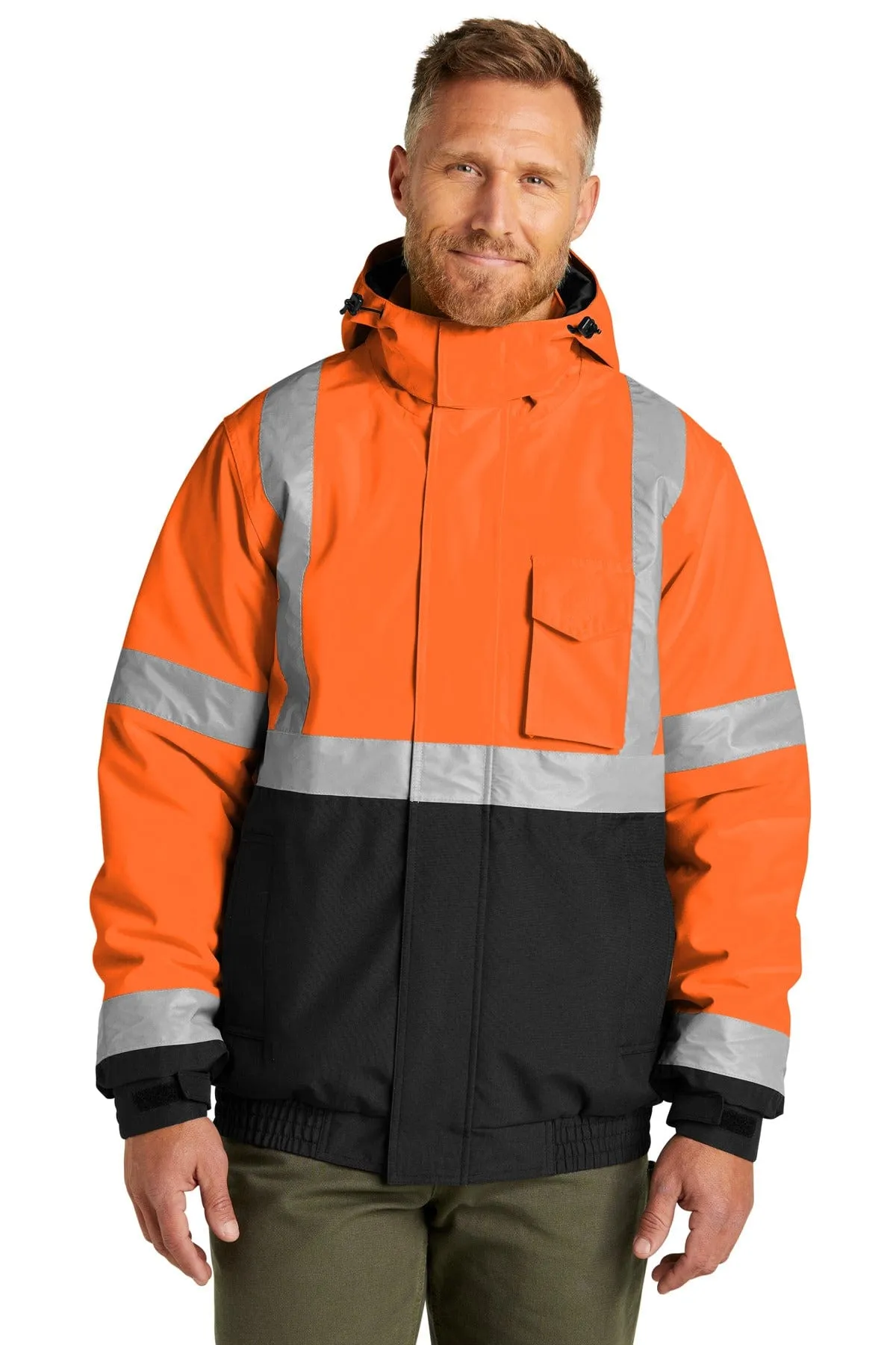 CornerStone ANSI 107 Class 3 Economy Waterproof Insulated Bomber Jacket CSJ500