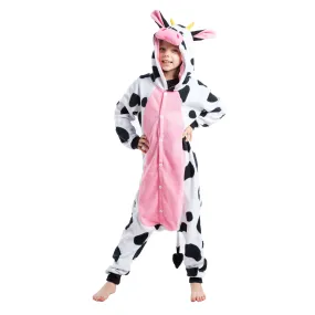 Cow Animal jumpsuit Pajama Costume - Child