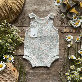 Daisies Bloomer Romper | Ready To Post