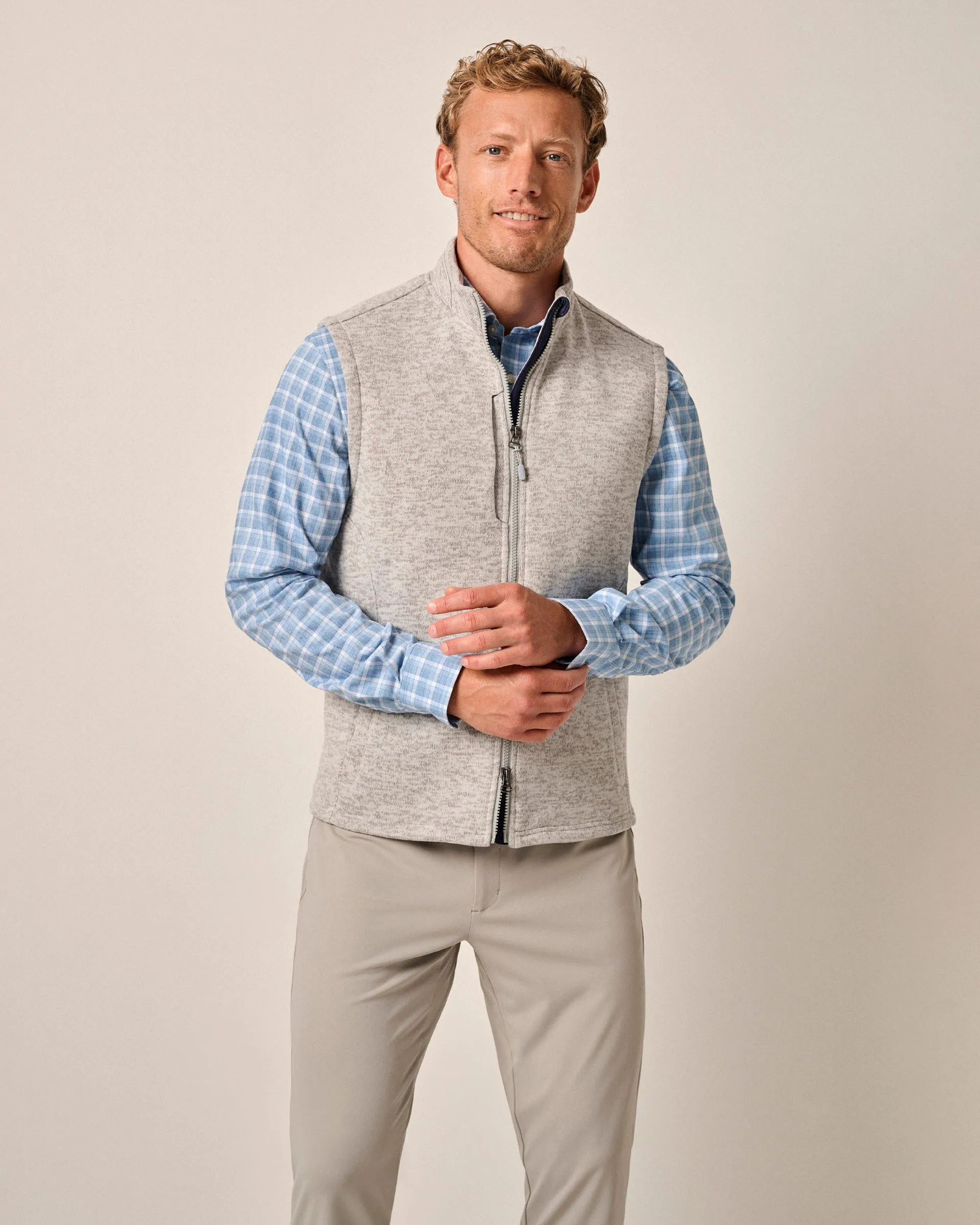 Denalis Double-Zip Fleece Vest