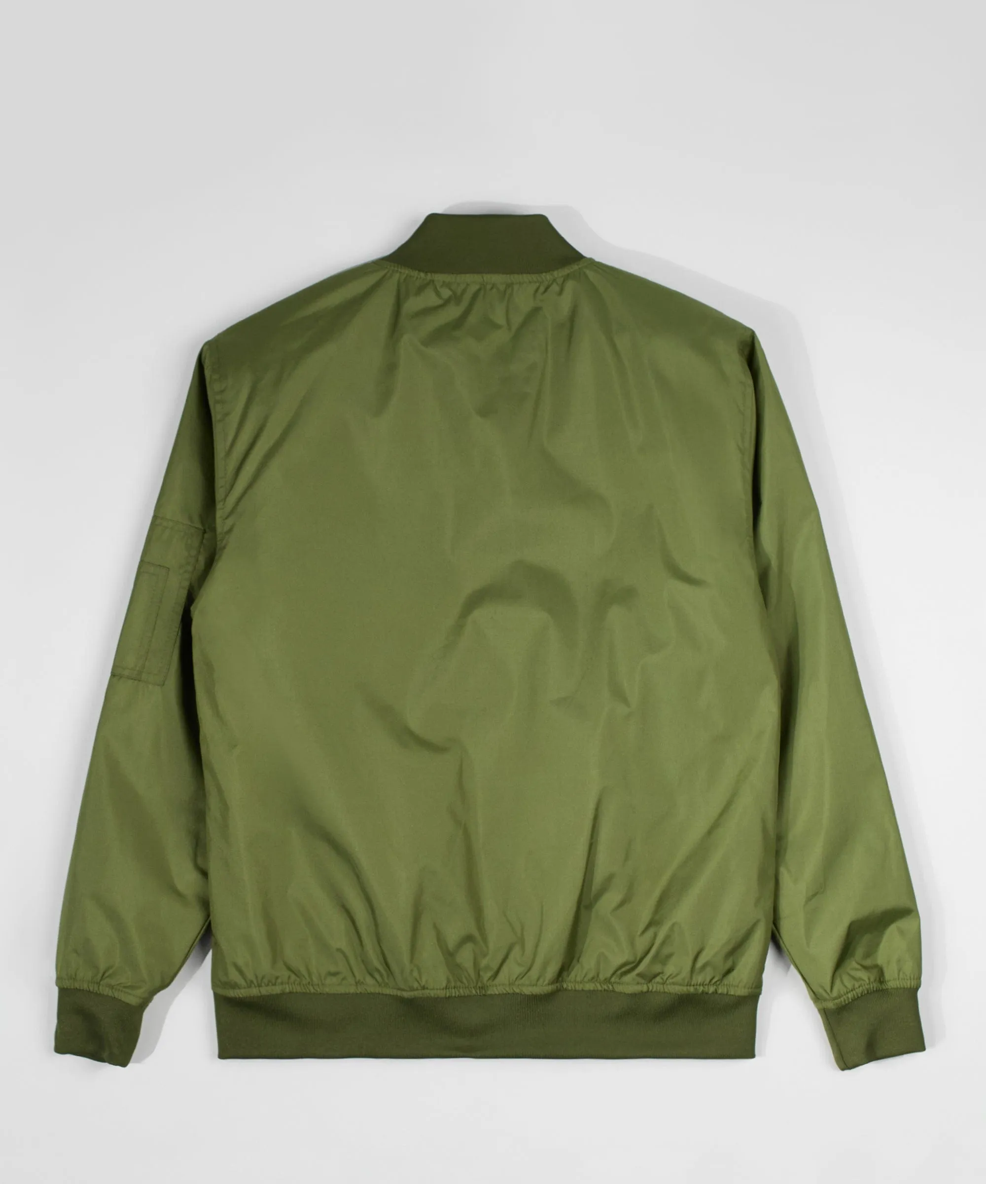 Destroyer Nylon Bomber Jacket - Green