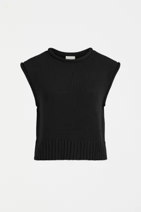 Elk The Label - Lunel Knit Vest - Black