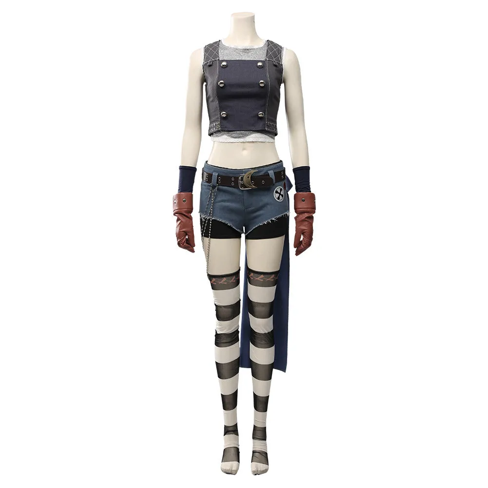 Final Fantasy VII Remake-Kyrie Canaan Women Uniform Outfit Halloween Carnival Costume Cosplay Costume