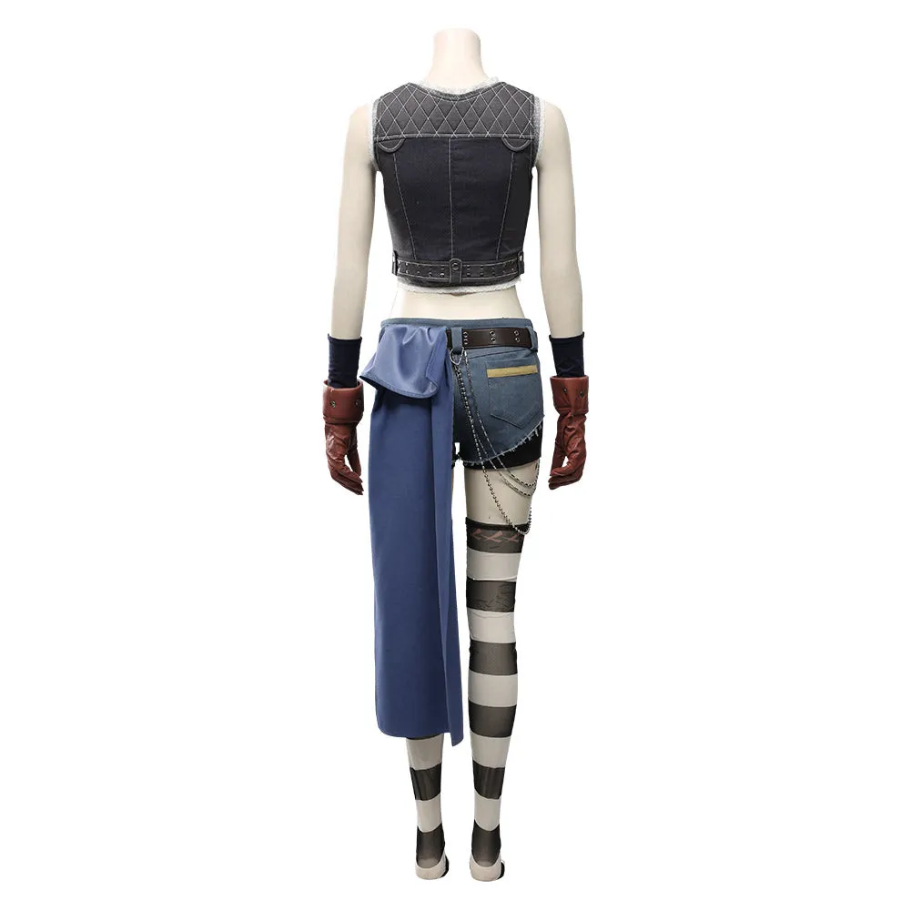 Final Fantasy VII Remake-Kyrie Canaan Women Uniform Outfit Halloween Carnival Costume Cosplay Costume