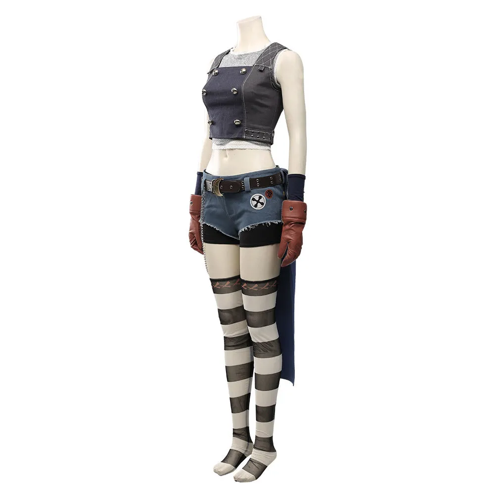 Final Fantasy VII Remake-Kyrie Canaan Women Uniform Outfit Halloween Carnival Costume Cosplay Costume