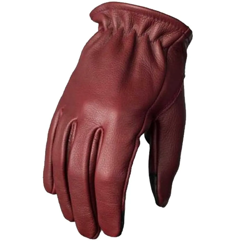 First Mfg Roper Short Wrist Motorcycle Gloves