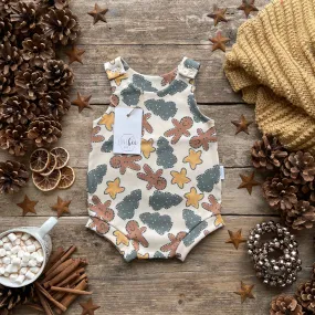 Gingerbread Crafts Bloomer Romper | Ready To Post